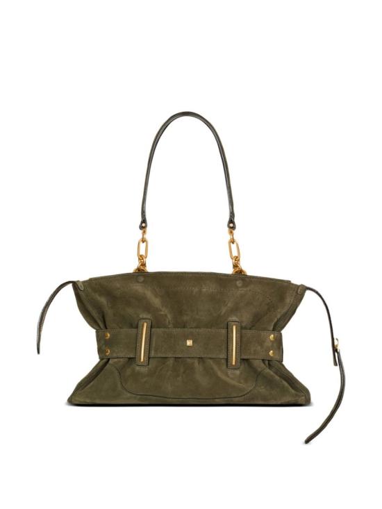 26SS 발망 숄더백 GN0DB035LCAO 7AS Green - BALMAIN