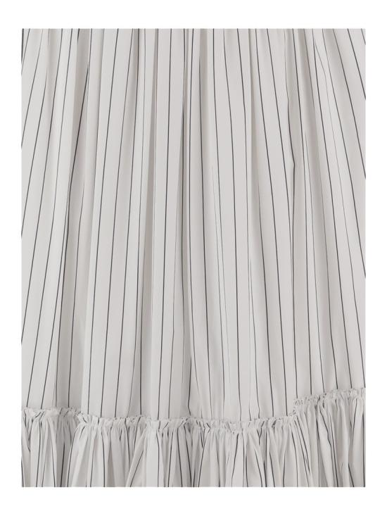 26SS 질샌더 롱 스커트 J02MA0373J45329154 White - JIL SANDER