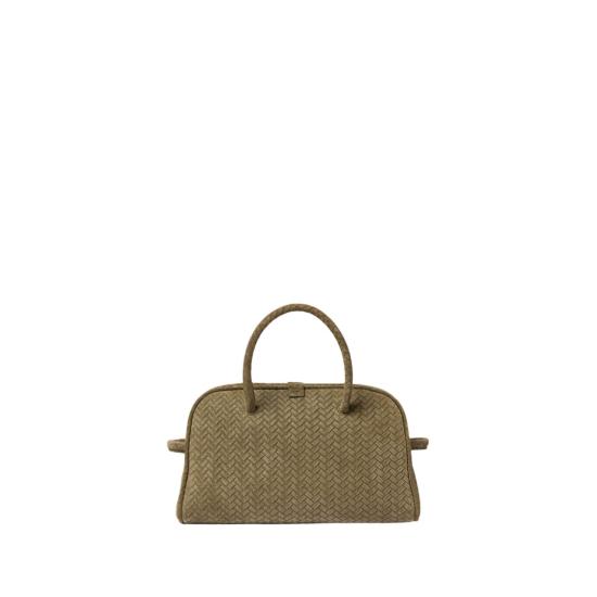 26SS 자크뮈스 TURISMO 투리스모 소프트 스몰 볼링 토트벡 BAW00416AC39A02560 Brown - JACQUEMUS