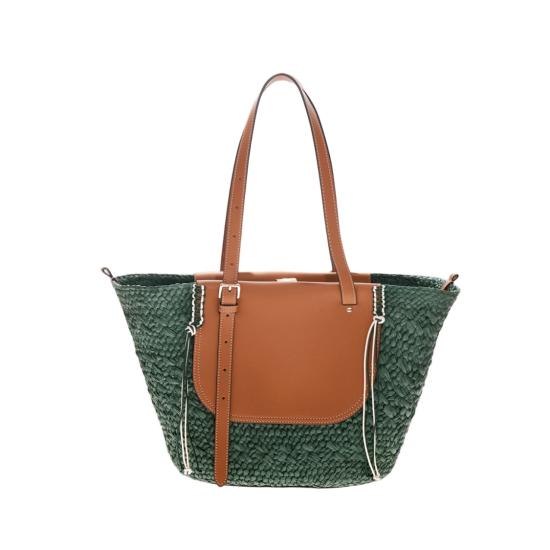 26SS 쿠바 랩 토트백 TROPICANAGREEN Brown - CUBA LAB