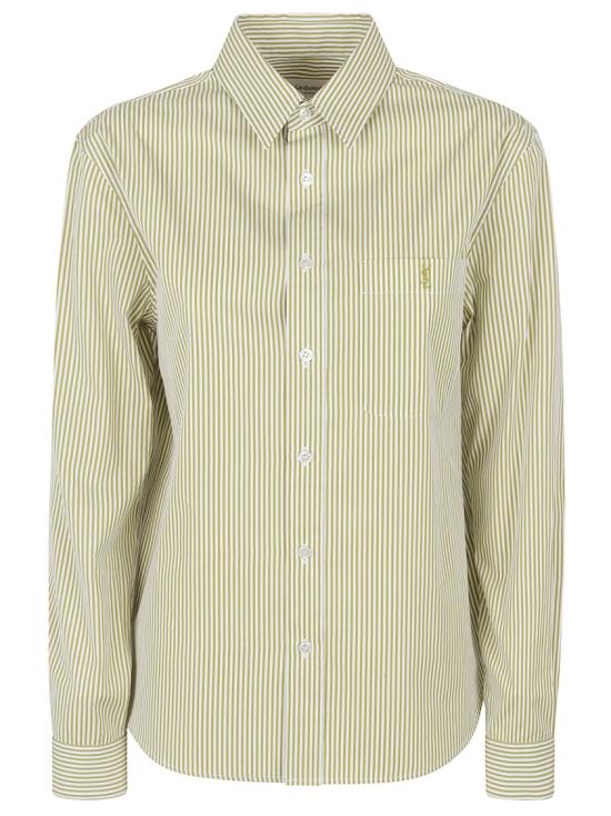 26SS 생로랑 셔츠 861080Y260D3302 Neutrals