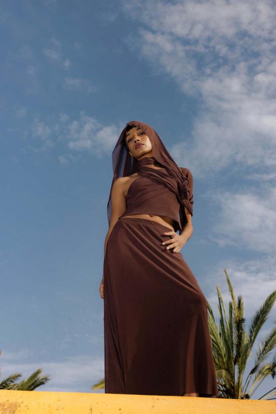  Hanan Sharifa 롱 스커트 하난 샤리파 메르주가 - HANAN SHARIFA