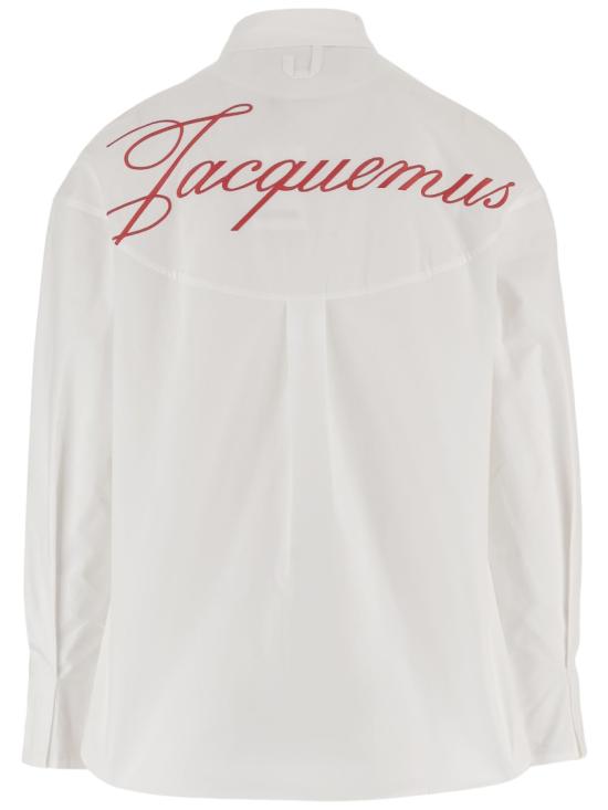 26SS 자크뮈스 긴팔 셔츠 SHM00588AW00648100 White - JACQUEMUS