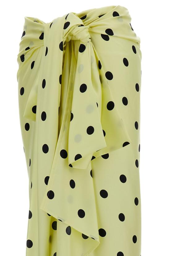 26SS 스포트막스 롱 스커트 2612101012600002 Yellow - SPORTMAX