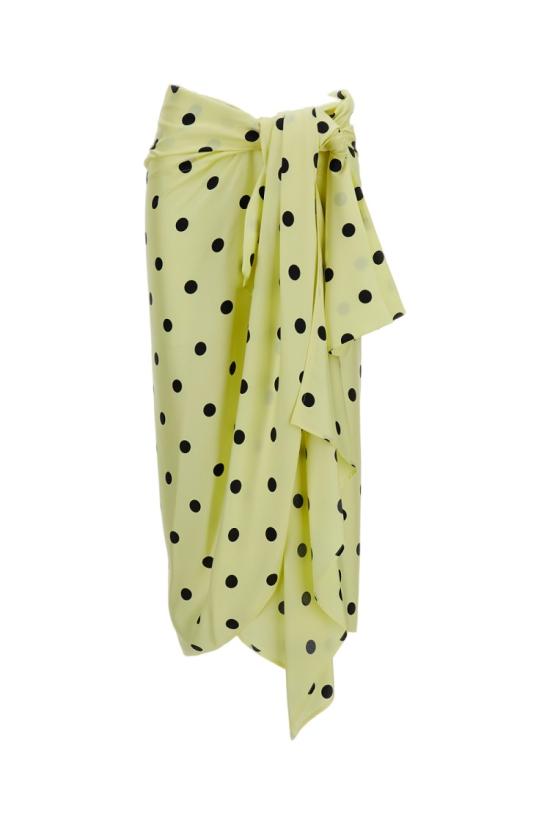 26SS 스포트막스 롱 스커트 2612101012600002 Yellow