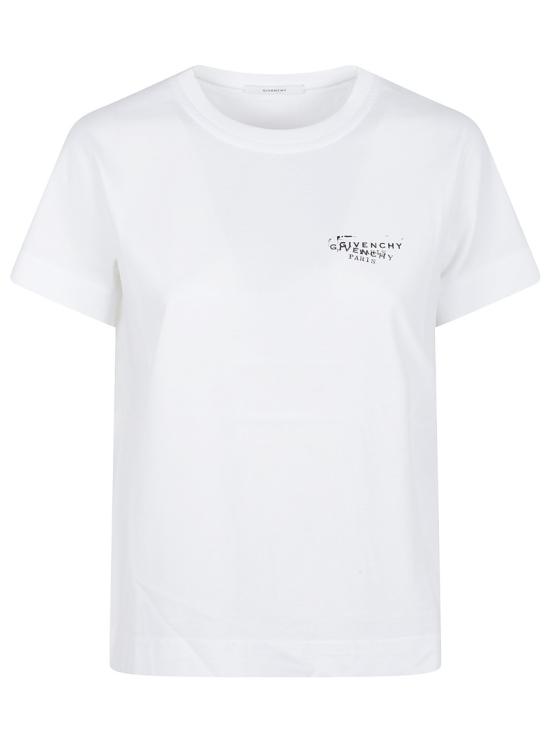 26SS 지방시 반팔 티셔츠 BW70FJP7A7100 White