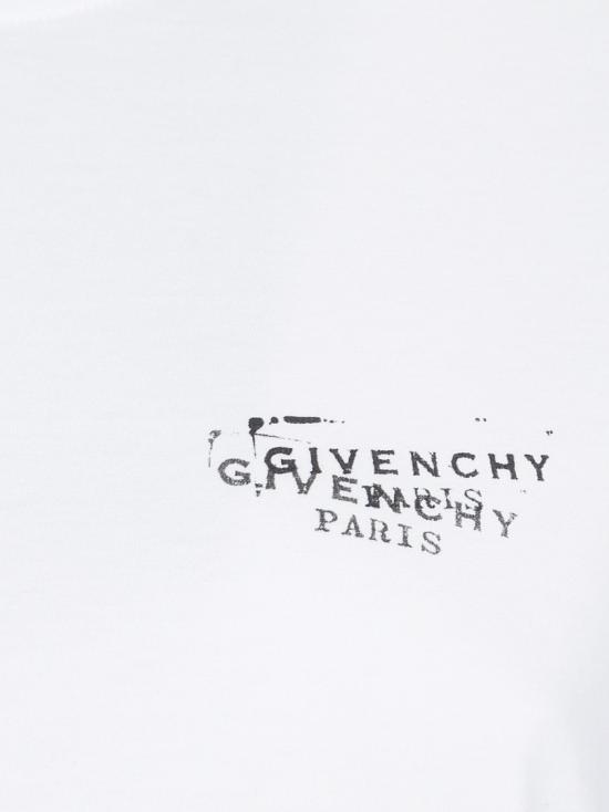 26SS 지방시 반팔 티셔츠 BW70FJP7A7100 White - GIVENCHY