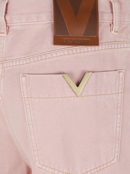 26SS 발렌티노 가라바니 데님 팬츠 8B3DD22X9Y9 O45 Pink - VALENTINO GARAVANI