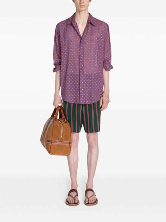 26SS 드리스 반 노튼 긴팔 셔츠 261 020716 3109 353 Purple - DRIES VAN NOTEN