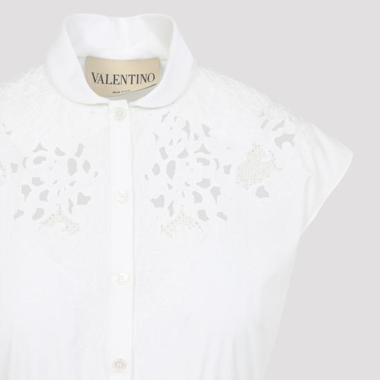 26SS 발렌티노 가라바니 원피스 8B3VAJR59VN White - VALENTINO GARAVANI