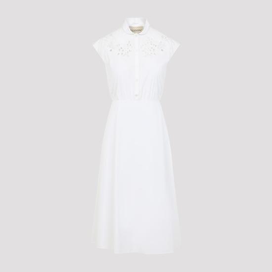 26SS 발렌티노 가라바니 원피스 8B3VAJR59VN White - VALENTINO GARAVANI