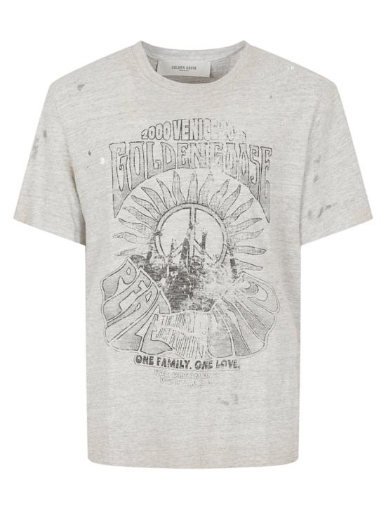 26SS 골든구스 반팔 티셔츠 GMP01220P00252460255 White