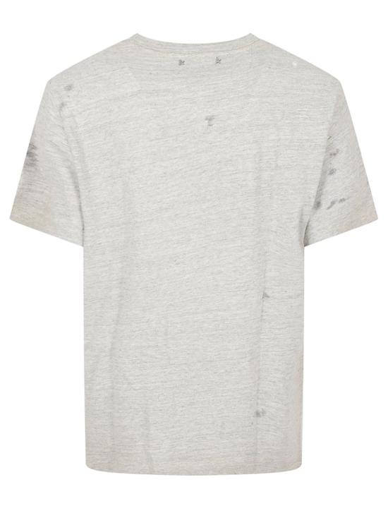 26SS 골든구스 반팔 티셔츠 GMP01220P00252460255 White - GOLDEN GOOSE