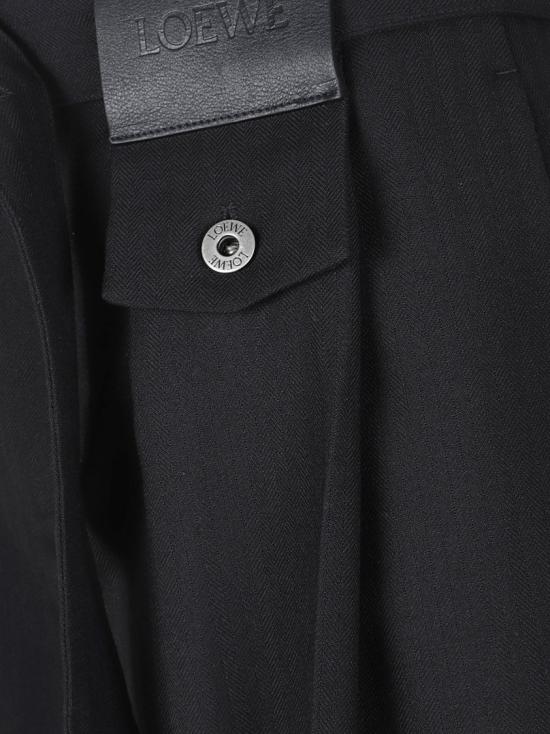 26SS 로에베 스트레이트 팬츠 S359Y04XIG 1100 Black - LOEWE