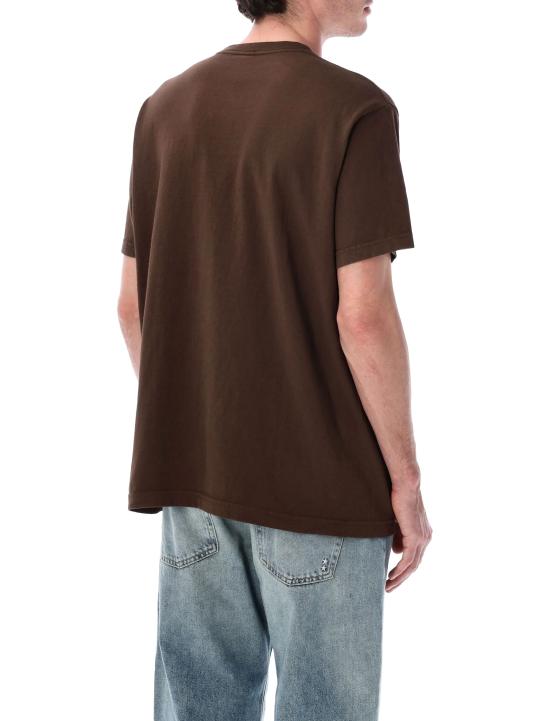 26SS 스포티앤리치 반팔 티셔츠 TO04365241BR03 CHOCOLATE Marrone - SPORTY & RICH