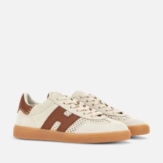 26SS 호간 스니커즈 HXW6470FY60UXH0SUN Brown - HOGAN