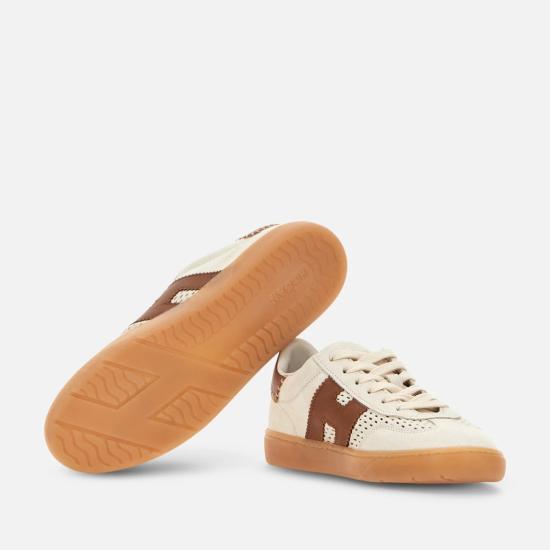 26SS 호간 스니커즈 HXW6470FY60UXH0SUN Brown - HOGAN