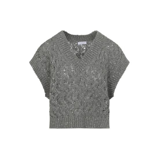 26SS 브루넬로 쿠치넬리 니트웨어 MEA371112 Grey