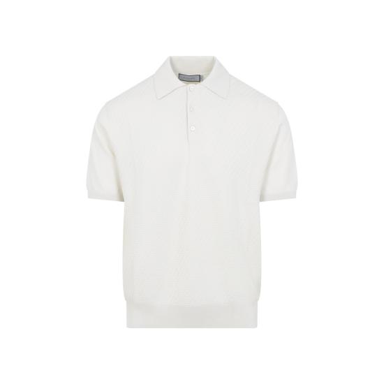 26SS 카날리 폴로 티셔츠 C0127 MK02466 White