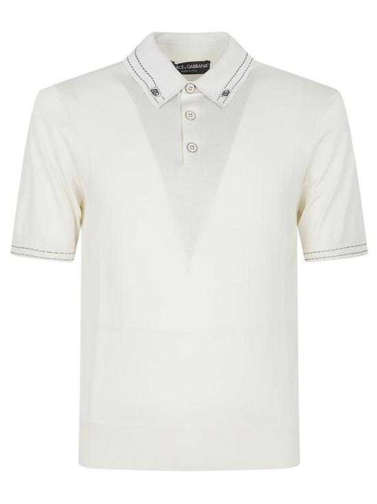 26SS 돌체앤가바나 폴로 티셔츠 GXZ02TJBSOIW0001 White