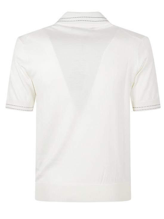 26SS 돌체앤가바나 폴로 티셔츠 GXZ02TJBSOIW0001 White - DOLCE & GABBANA