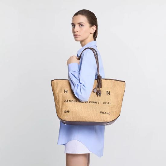 26SS 호간 토트백 KBW01TA5300UYI7E06 Neutrals - HOGAN