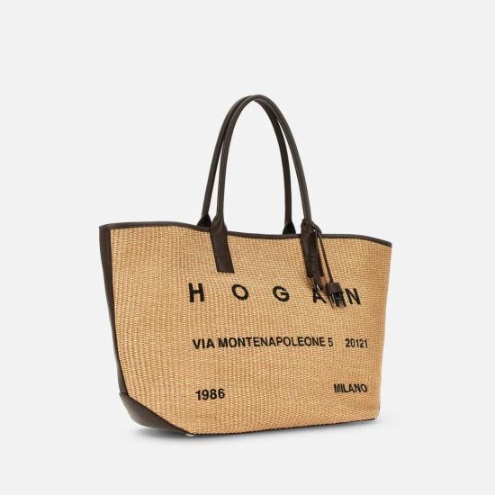 26SS 호간 토트백 KBW01TA5300UYI7E06 Neutrals - HOGAN