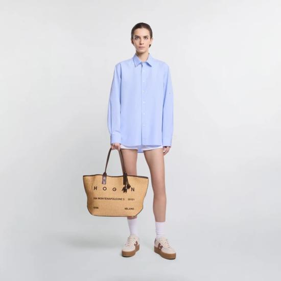 26SS 호간 토트백 KBW01TA5300UYI7E06 Neutrals - HOGAN