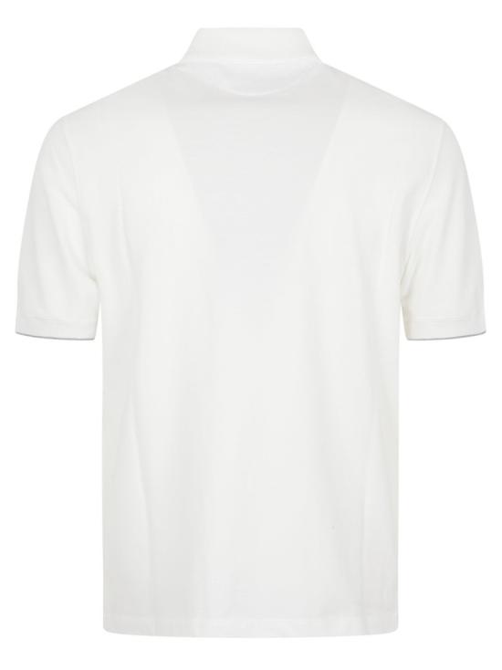 26SS 브루넬로 쿠치넬리 피케 폴로 셔츠 ME8548788 CE139 White - BRUNELLO CUCINELLI