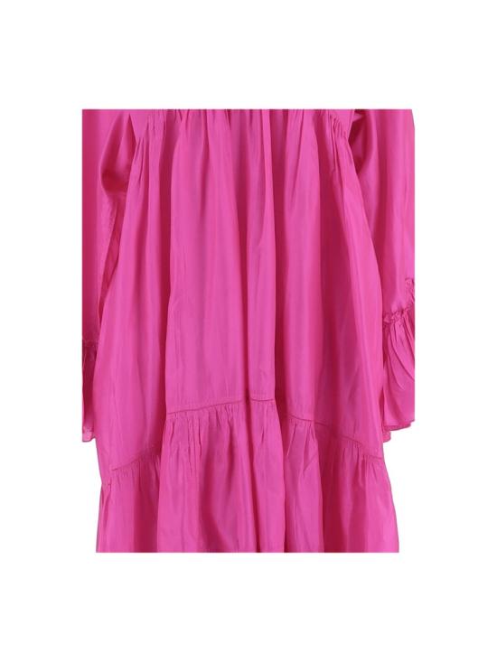 26SS 뻬로 롱 원피스 DLWPDFRL01FUCSIA Pink - PÉRO