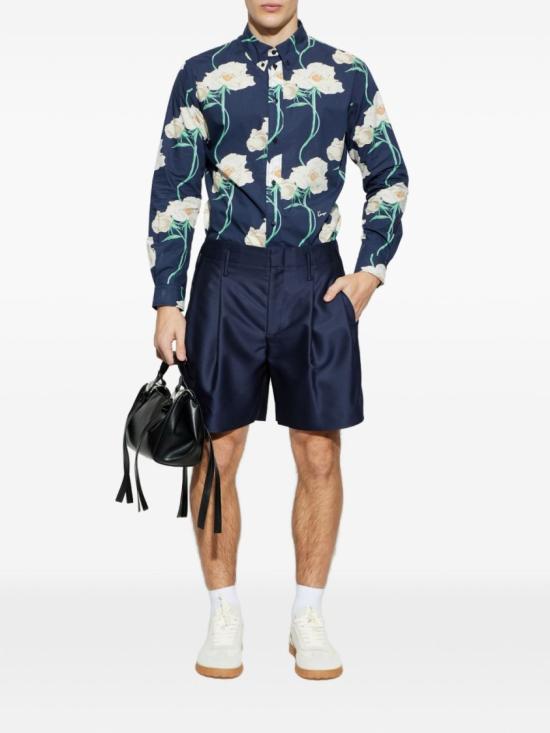 26SS 겐조 긴팔 셔츠 FG55CH4109O2 76 Blue - KENZO