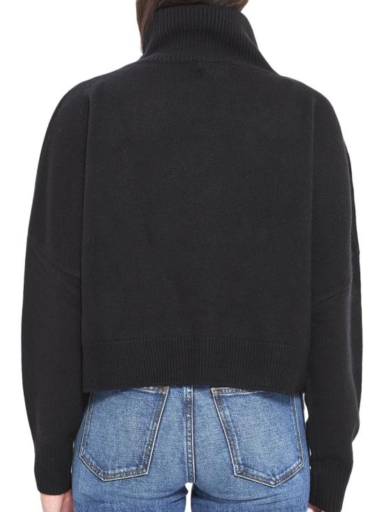 25FW 루루 드 세종 터틀넥 LUKEBLACK Black - LOULOU DE SAISON