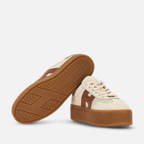 26SS 호간 스니커즈 HXW6980FY60UXH0SUN Brown - HOGAN