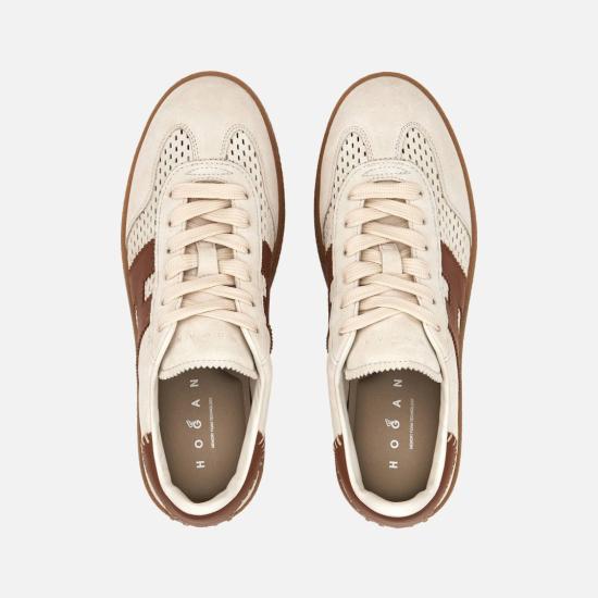 26SS 호간 스니커즈 HXW6980FY60UXH0SUN Brown - HOGAN