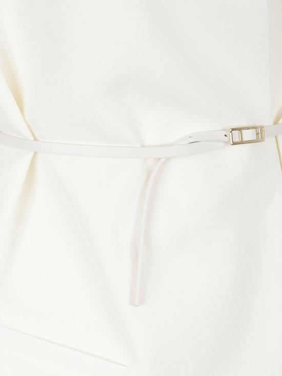 26SS 파비아나 필리피 플루이드 린넨·비스코스 베스트 GCD276F660D5440145 White - FABIANA FILIPPI