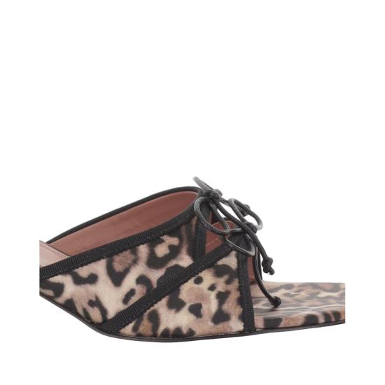26SS 아미나 무아디 샌들 ELEONORASLIPPER45LEOPARDBLACK Pink - AMINA MUADDI