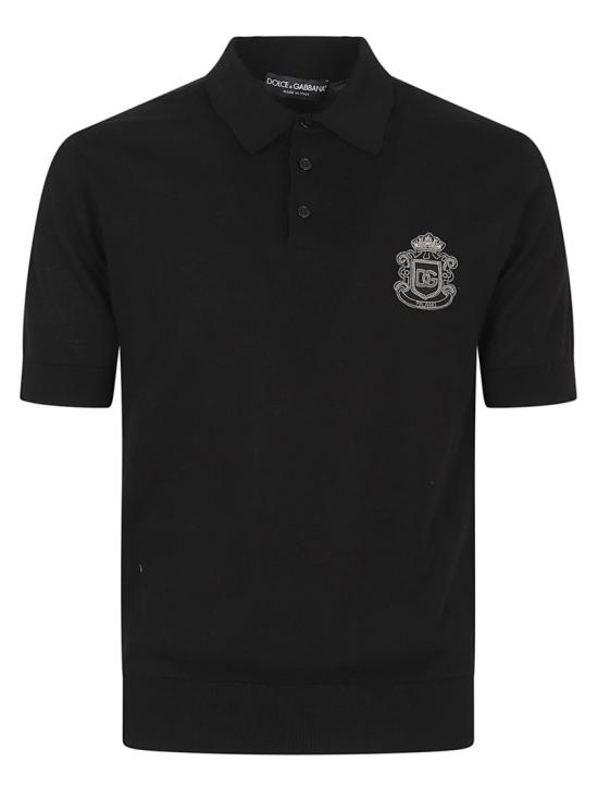 26SS 돌체앤가바나 폴로 티셔츠 GXZ02ZJBCIUN0000 Black