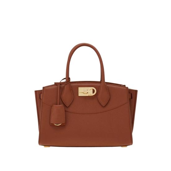 26SS 살바토레 페라가모 토트백 21A110006 Brown