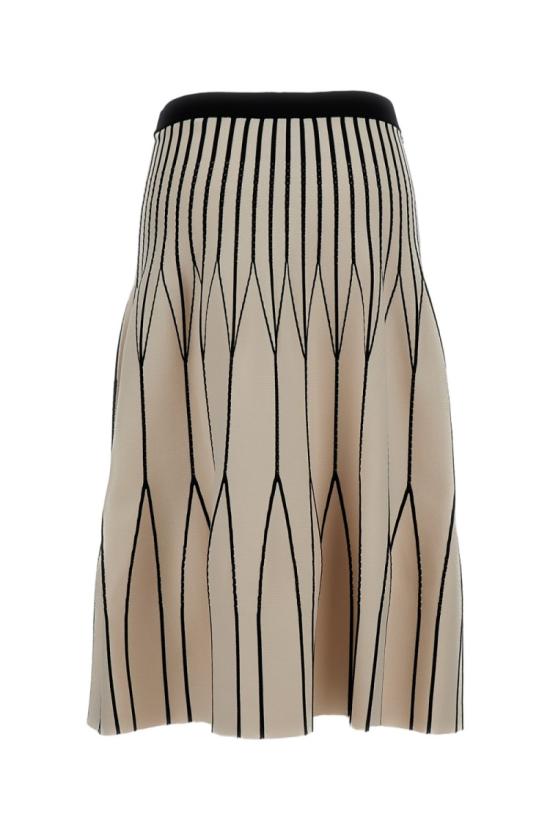 26SS 엘리자베타프랜치 미디 스커트 GK31S62E2E84 Neutrals - ELISABETTA FRANCHI