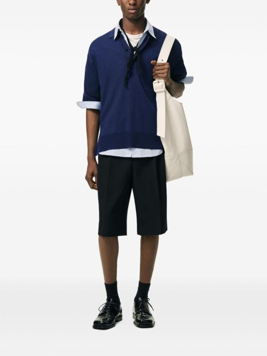 26SS 아미 반팔 티셔츠 UPL431 KN0066A021 Blue - AMI