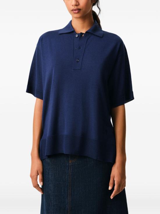 26SS 아미 반팔 티셔츠 UPL431 KN0066A021 Blue - AMI