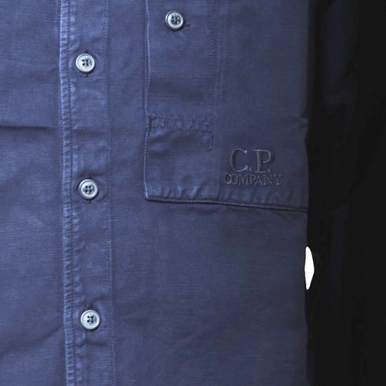 26SS 씨피 컴퍼니 셔츠 18CMSH207A006273G 888 Blue - C.P. COMPANY