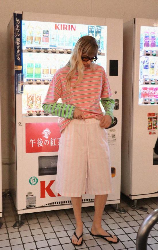  블랑카 긴팔 티셔츠 파로 티 핑크 - BLANCA