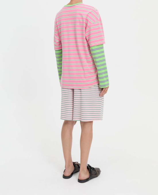  블랑카 긴팔 티셔츠 파로 티 핑크 - BLANCA