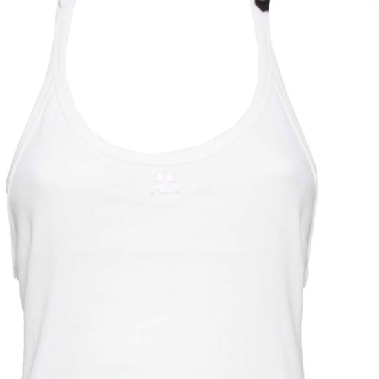 26SS 쿠레쥬 미디 원피스 124JRO332JS0121 0001 White - COURREGES