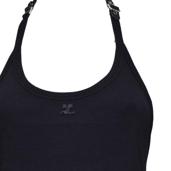 26SS 쿠레쥬 미디 원피스 124JRO332JS0121 9999 Black - COURREGES