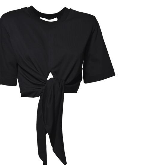 26SS 나인 미니츠 반팔 티셔츠 25SSNTP0017 BLACK Nero - NINEMINUTES