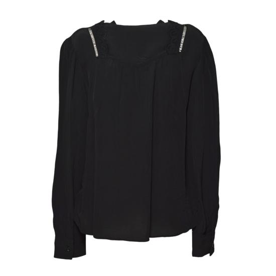 26SS 이자벨마랑 블라우스 25AHT0661FAC3J11I 01BK Black - ISABEL MARANT