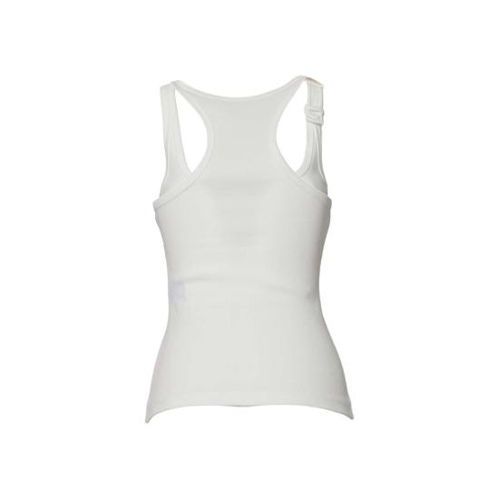 26SS 쿠레쥬 민소매 티셔츠 125JDE123JS0194 0001 White - COURREGES