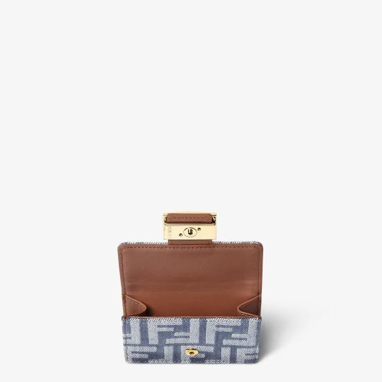 26SS 펜디 지갑 8M0395AUT4F1SXQ Blue - FENDI